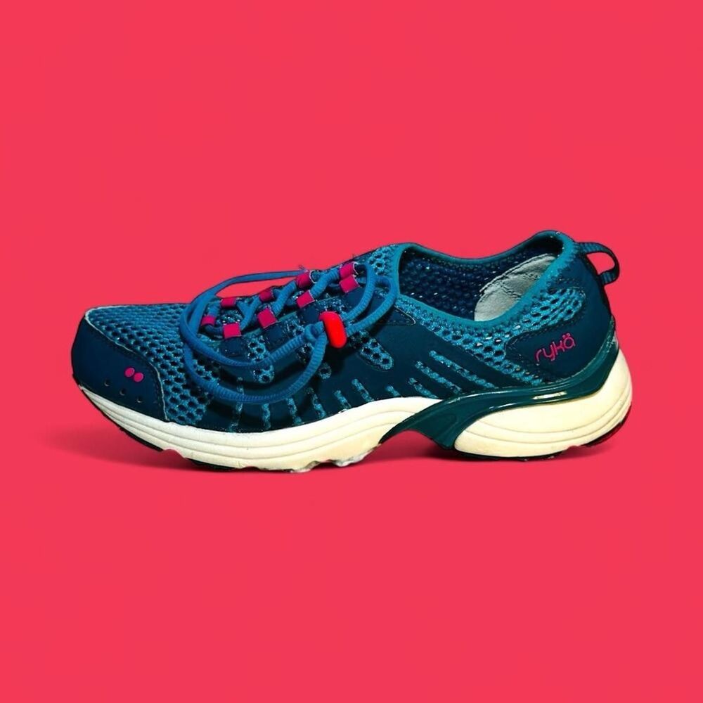 Ryka Blue and Pink Running Shoe sz 7.5